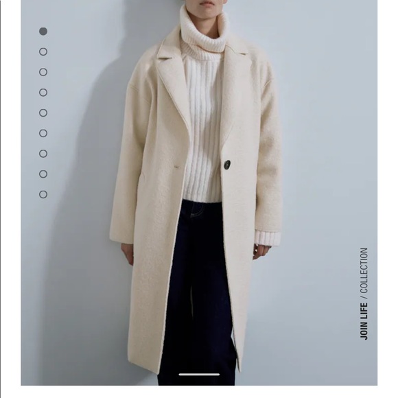 ZARA Long Coat - Picture 1 of 6
